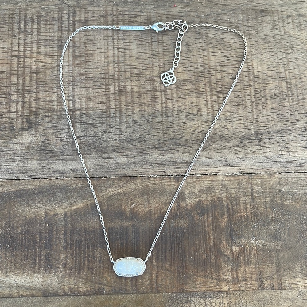 Kendra Scott silver necklace